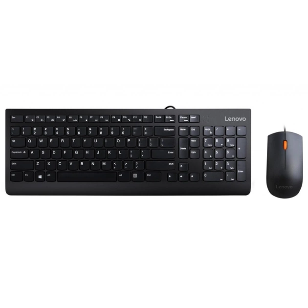 Комплект Lenovo Essential Wired Combo Black RUS (4X30L79912) - изображение 1