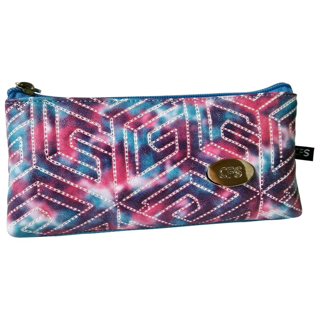 Пенал Cool For School Cosmic женский 1 отделение Голубой (CF86656) - изображение 1