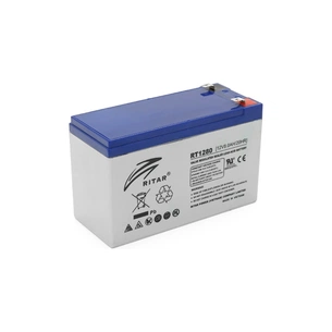 Батарея до ДБЖ Ritar RT1280, 12V 8.0Ah (RT1280 Q12) зображення 1