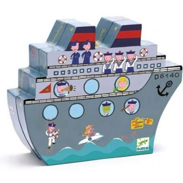 Настольная игра Djeco Тактика Морской бой (DJ05270) - изображение 1