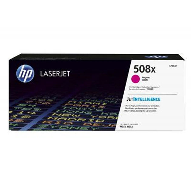 Картридж HP CLJ 508X Magenta M552dn/M553dn/n/x (CF363X) - изображение 1