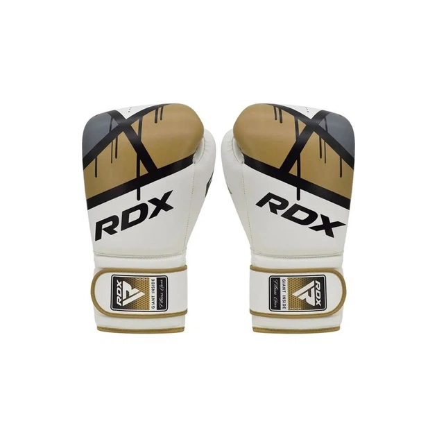 Боксерські рукавички RDX F7 Ego Golden 10 унцій (BGR-F7GL-10oz) - picture 2