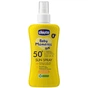 Дитяче молочко Chicco спрей сонцезахисне 50 SPF, 150 мл (8058664189595) (12726.00) - зменшене зображення 1
