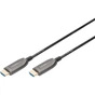 Кабель мультимедійний HDMI M to HDMI M 20m 8K AOC hybrid-fiber black Digitus (AK-330126-200-S) - зменшене зображення 1