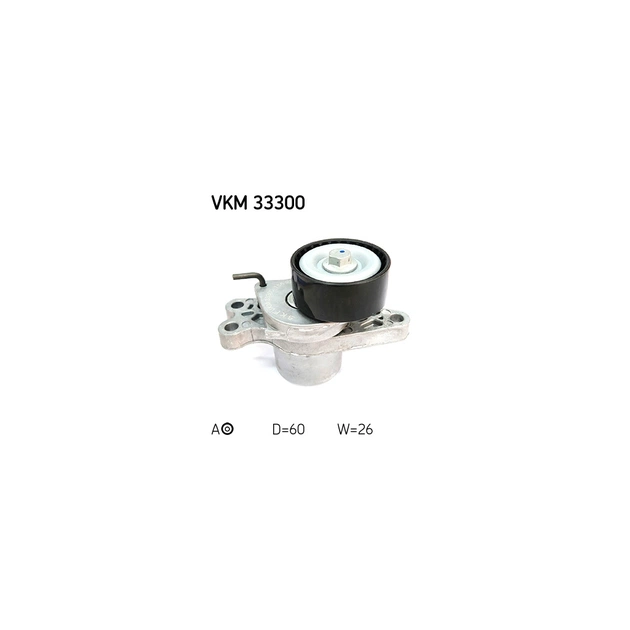 Натяжитель ремня с роликом SKF VKM 33300 - изображение 1