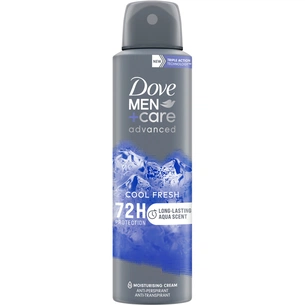 Антиперспирант Dove Men+Care Прохладная свежесть 72 часа 150 мл (8720181284885) изображение 1
