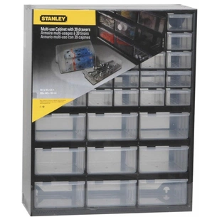 Ящик для інструментів Stanley органайзер вертикальний 39-секцій 36.5x16x44.5см (1-93-981) зображення 1