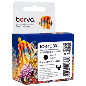 Картридж Barva Canon PG-440 XL (5216B001) 600 c, black (IC-440BXL) зображення 1