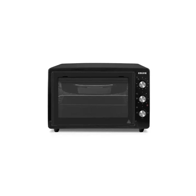 Електропіч Edler EDEO-3802 Black - зображення 1