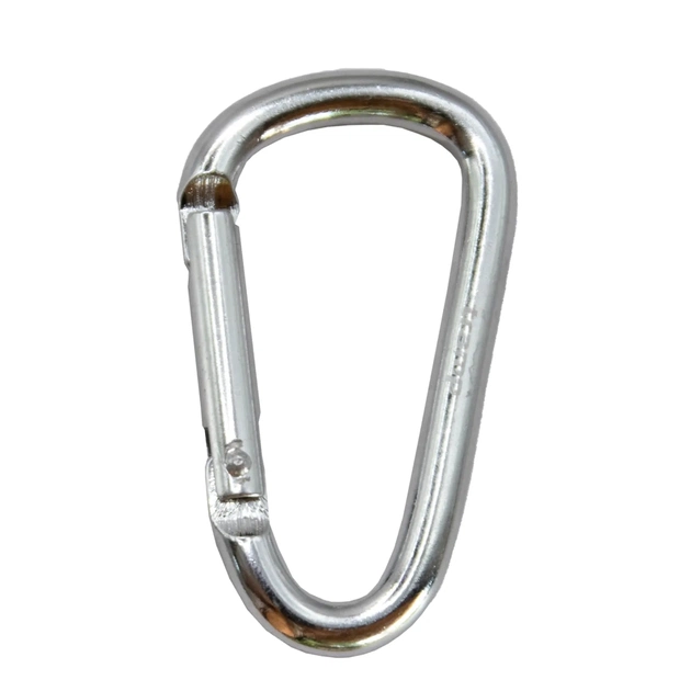 Карабін туристичний Tramp Набір 10 шт без муфти 6 cм Silver (UTRA-300-silver) - picture 1