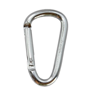 Карабін туристичний Tramp Набір 10 шт без муфти 6 cм Silver (UTRA-300-silver) зображення 1