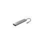 Концентратор Trust USB-C 7-in1 2xUSB-А 3.2/2xUSB-С/2xHDMI/DP aluminiu 0.16m grey (25661_TRUST) - зменшене зображення 1