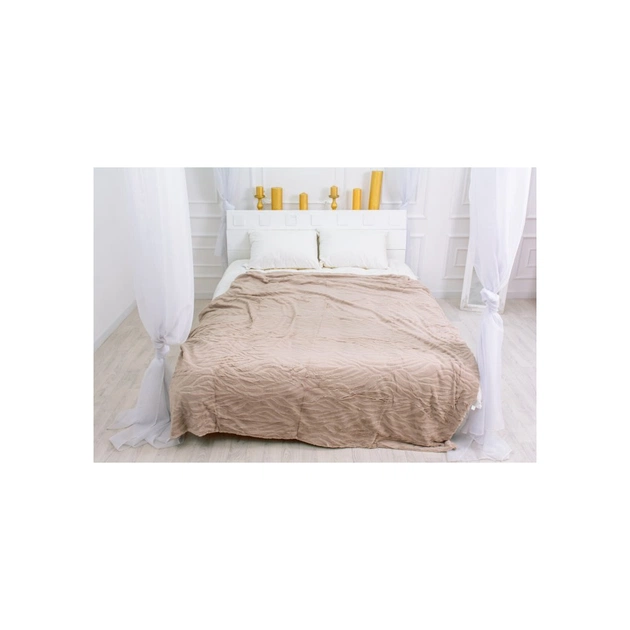 Плед MirSon 1016 Aurora Creamy 200x230 (2200002981934) - изображение 1