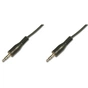 Кабель мультимедийный 3.5mm M to 3.5mm M 1.5m Digitus (AK-510100-015-S) - уменьшенное изображение 1