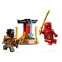 Конструктор LEGO Ninjago Автомобільна й байкова битва Кая і Раса 103 деталей (71789) - зменшене зображення 3