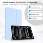 Чехол для планшета BeCover Tri Fold Soft TPU Silicone Apple iPad Pro 11" M5 2025 Light Blue (715993) - уменьшенное изображение 1
