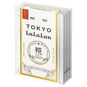 Маска для обличчя Lululun Face Mask Tokyo Kouji Живильна З екстрактом саке та кодзі 7 шт х 4 уп (4582305067125) зображення 1
