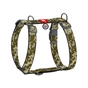 Шлея для собак WAUDOG Nylon анатомічна H-подібна з QR-паспортом "Мілітарі" пластиковий фастекс XL (323-4026) - уменьшенное изображение 1