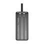 Батарея універсальна ColorWay 30 000 mAh PD/18W, QC3.0/22.5, Digital Display, Black (CW-PB300LPC5BK-PDD) - зменшене зображення 2