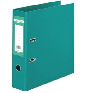 Папка - реєстратор Buromax А4 double sided, 70мм, PP, turquoise, built-up (BM.3001-06c) зображення 1