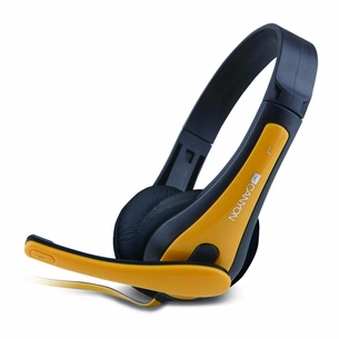 Навушники Canyon HSC1 Black/Yellow (CNS-CHSC1BY) зображення 1