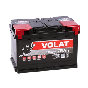 Акумулятор автомобільний VOLAT 75A +прав (0) (L3) 780А зображення 1