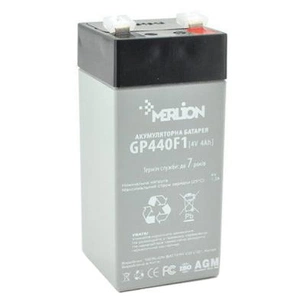 Батарея до ДБЖ Merlion 4V-4Ah (GP44F1/ GP44M1) зображення 1