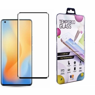 Скло захисне Drobak Vivo X50 Full Cover Full Glue (Black) (222227) зображення 1