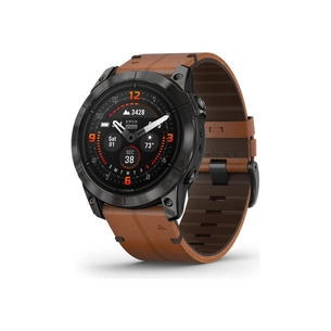 Смарт-годинник Garmin EPIX PRO (g2), 51, Saph, CrbnGryDLC Ti, Chsnt Lthr, GPS (010-02804-30) зображення 1