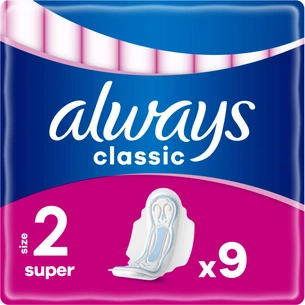 Гігієнічні прокладки Always Classic Super Розмір 2 9 шт. (4015400259459) изображение 1