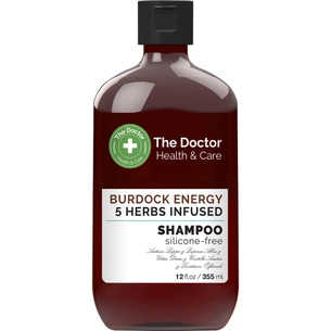 Шампунь The Doctor Health & Care Burdock Energy 5 Herbs Infused Реп'яхова сила 355 мл (8588006041743) зображення 1