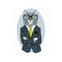 Картина по номерам Rosa Start Fashion Cat 35х45 см (N00013266) (4823098514275) - зменшене зображення 1