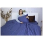 Постільна білизна MirSon King Size Сатин Premium 0211+4052 Azure 220х240 (2200001169623) - зменшене зображення 5
