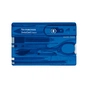 Ніж Victorinox SwissCard Transparent Blue (0.7122.T2) - зменшене зображення 3