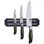 Набір ножів Bergner Midnight, 4 предмети, сталь SS3CR13 (BG-39263-GR) - зменшене зображення 1
