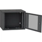 Шафа настінна Ipcom 9U, 600*450, перфорація, RAL9005 (СН-9U-060х045-ДП-9005) - зменшене зображення 3