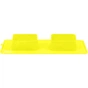 Посуд для собак WAUDOG Silicone Миска складана 385х230х50 мм жовта (50808) - зменшене зображення 2