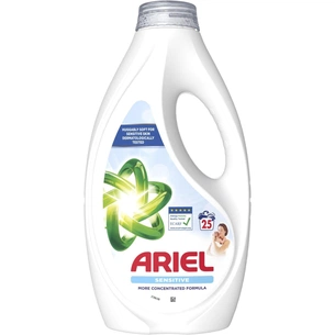 Гель для прання Ariel Для чутливої шкіри 1.125 л (8700216691697) изображение 1