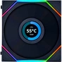 Кулер до корпусу Lian Li Reverse TL LCD 140-1, Black (G99.14RTLLCD1B.00) - зменшене зображення 3