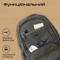Рюкзак для ноутбука Promate 15.6" ElitePack-Go Black (elitepack-go) - зменшене зображення 3