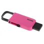 USB флеш накопичувач SanDisk 16GB Cruzer U Pink USB 2.0 (SDCZ59-016G-B35PZ) - зменшене зображення 3