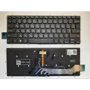 Клавіатура ноутбука Dell Inspiron 13 5368/5378/7368/7378/15 5578/7560/7579 чорна (A46065) зображення 1