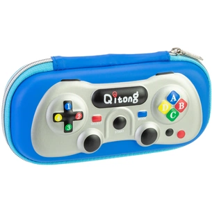 Пенал Cool For School 1 відділення з органайзером синій (QT-3990-Blue) зображення 1