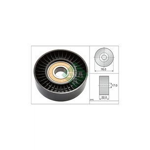 Ролик натягувача ременя INA 531 0677 30 зображення 1