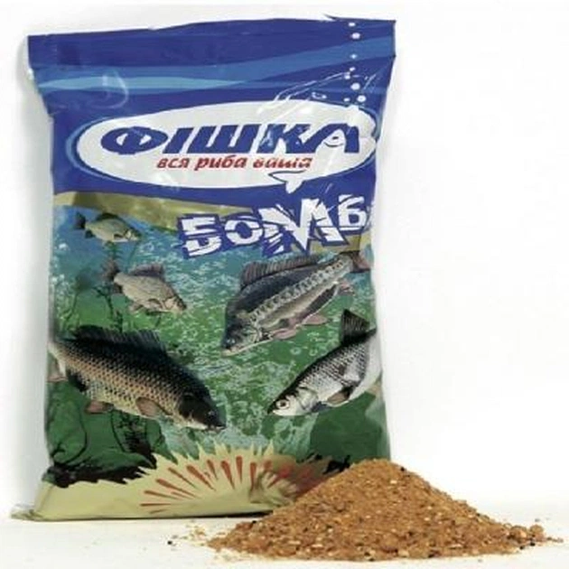 Прикормка Фишка Бомба 800гр (FSGB01800) - зображення 1