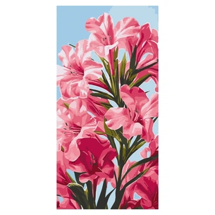 Картина по номерам ArtCraft Рожеві квіти 40х80 см (13100-AC) зображення 1