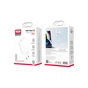 Зарядний пристрій XO 2xUSB-C PD65W + 1xUSB 45W white (СE04-WH) - зменшене зображення 4