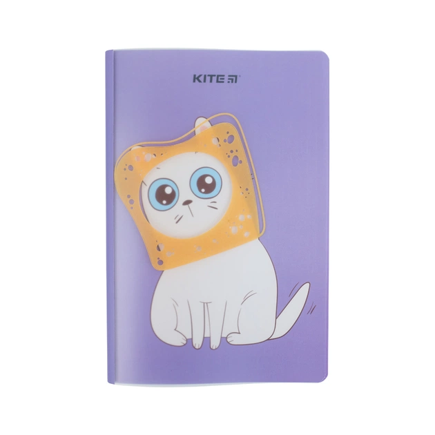 Блокнот Kite А5+ 40 листов, Bread cat (K22-460-4) - изображение 1