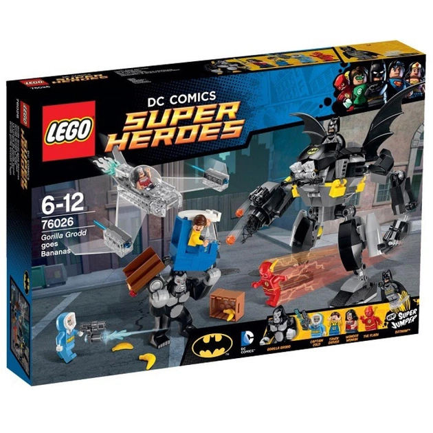Конструктор LEGO Super Heroes Горила Гродд божеволіє (76026) - изображение 1
