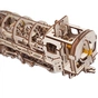 Збірна модель Ugears механічний Локомотив з тендером (70012) - зменшене зображення 2
